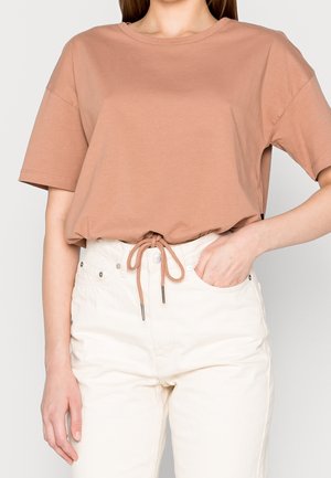 Printtipaita - taupe