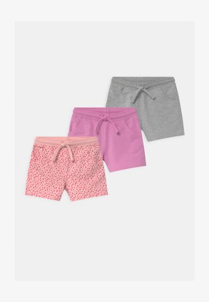 3 PACK - Trainingsbroek - grey/pink/purple