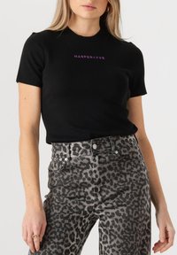 HARPER & YVE T-shirt print - zwart