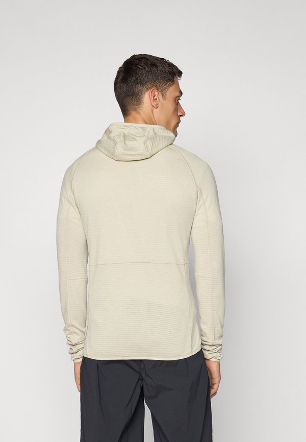 MID LAYER HOODY FULL ZIP ASCENT - Zip-up sweatshirt - agate gray4