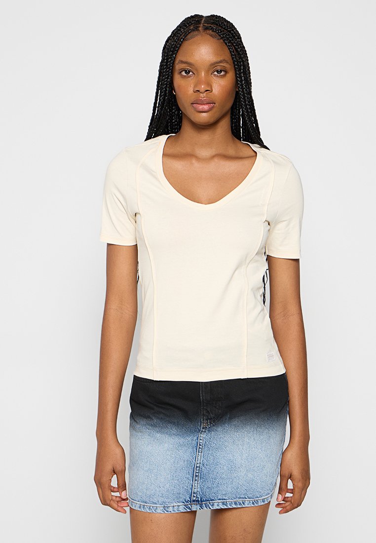 G-Star T-shirt basic beige