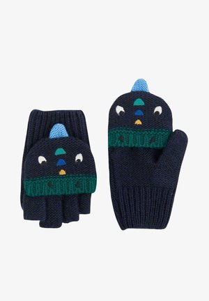 JoJo Maman Bébé DINO - Mănuși fără degete - navy