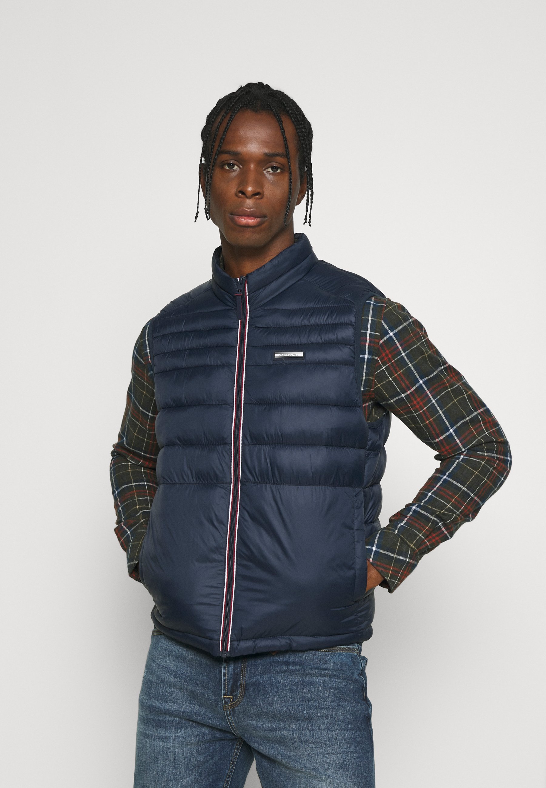 chaleco plumon hombre