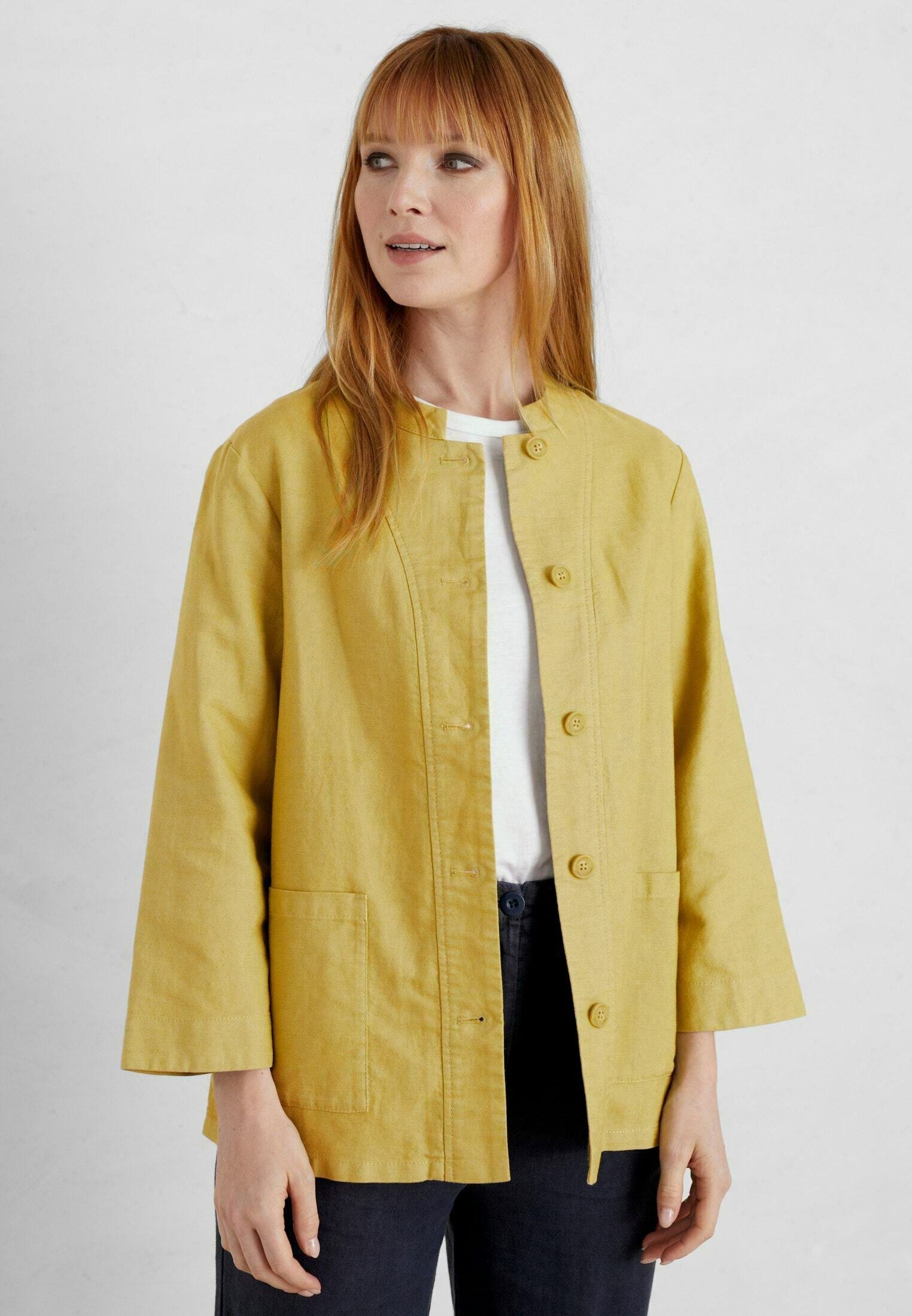 Seasalt Cornwall Summer jacket - pickle 
