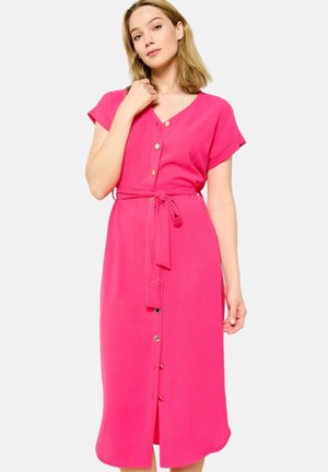 LolaLiza Blousejurk - fuschia pink