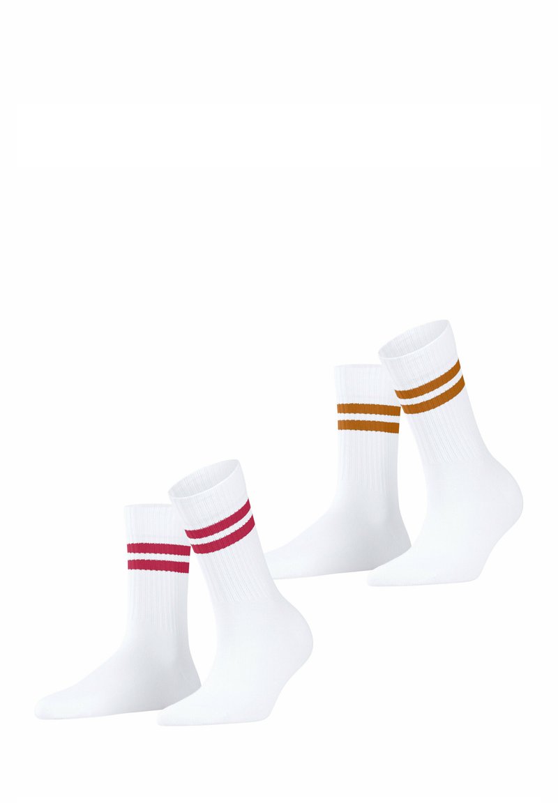 Esprit Tennis Stripe 2-Pack - Chaussettes - raw white