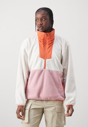 Columbia SEQUOIA GROVE™ 1/2 ZIP - Vesta od flisa - chalk/eraser pink/tuscan