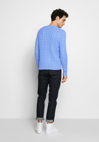 Polo Ralph Lauren CABLE KNIT COTTON JUMPER - Jumper - heathe