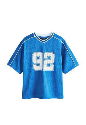 VARSITY SHORT SLEEVE  - T-shirts print -  blue