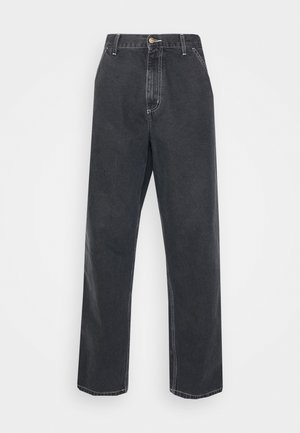 Carhartt WIP SIMPLE PANT - Relaxed fit jeans - black heavy stone wash