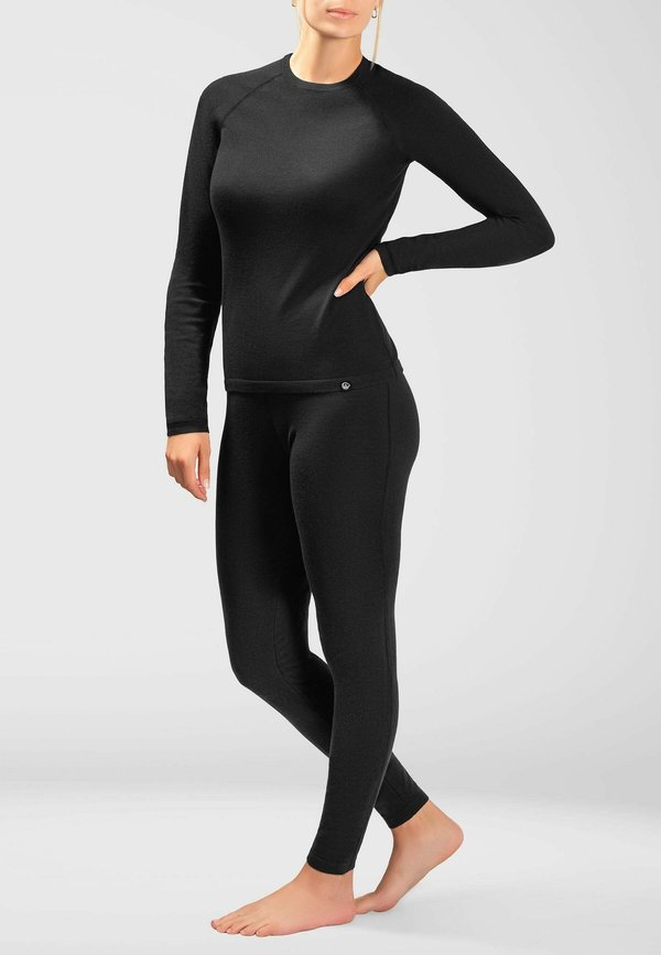 THERMO SET - Nachtwäsche Set - schwarz