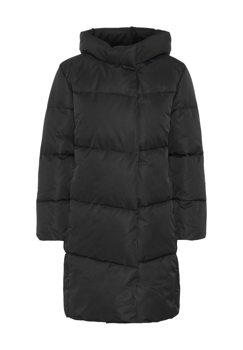 Cream Wintermantel zwart