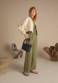 Zign LEATHER - Kézitáska - black