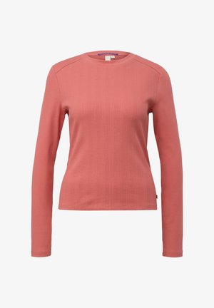 QS Langarmshirt - papaya