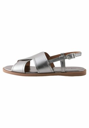 Sandalias - metallic grey