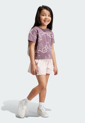 adidas Sportswear DISNEY MINNIE AND DAISY - Shorts - shadow fig sandy pink met