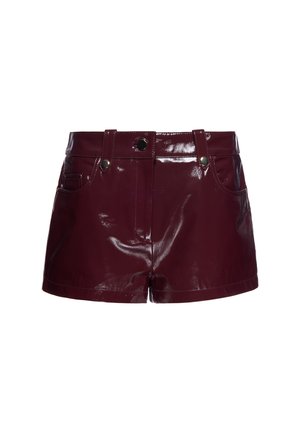 faina, Leren broek - burgundy