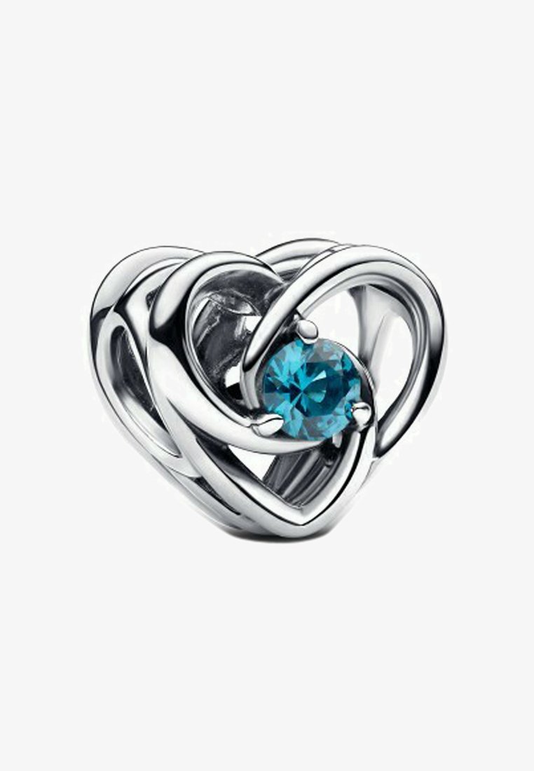 Pandora CŒUR ENTRELACÉS - Talizman - argentée couleur