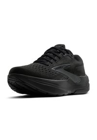 Mustad mustrees musta ülemise osaga, perforatsiooni tekstuuriga, paksu tallaga ja kummist väljalatusega. Omab lipsusid ja brändi logo külje peal.