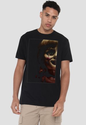 Cotton Soul, ANNABELLE/DOLL TEAR - Print T-shirt - black