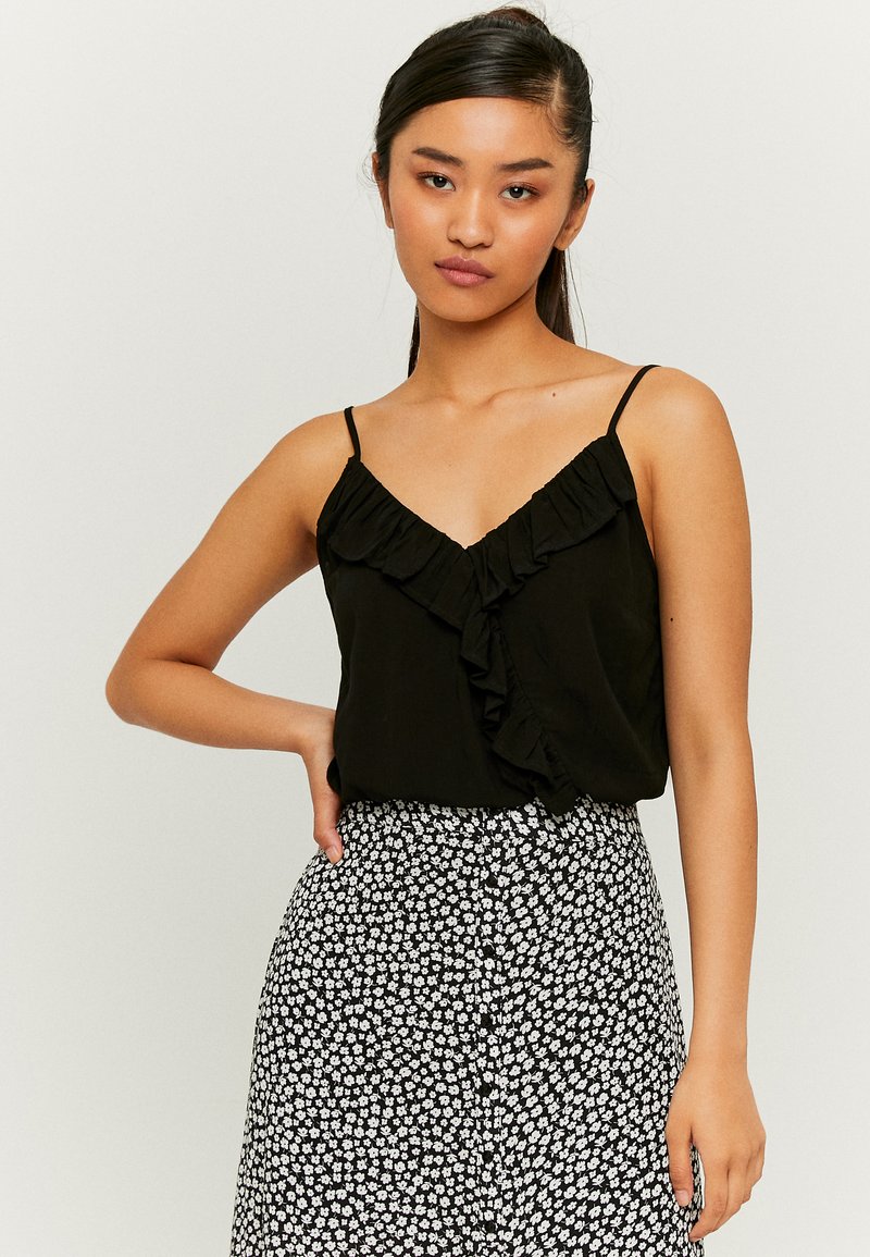 tally weijl top schwarz