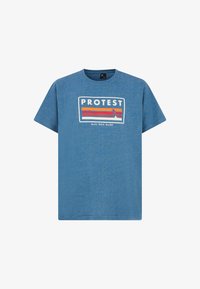 Unselected, raku blue