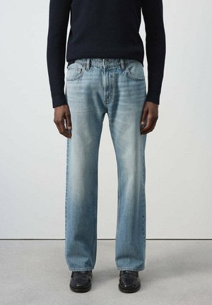 Mango, ADULT - Džínsy s rovným strihom - blue