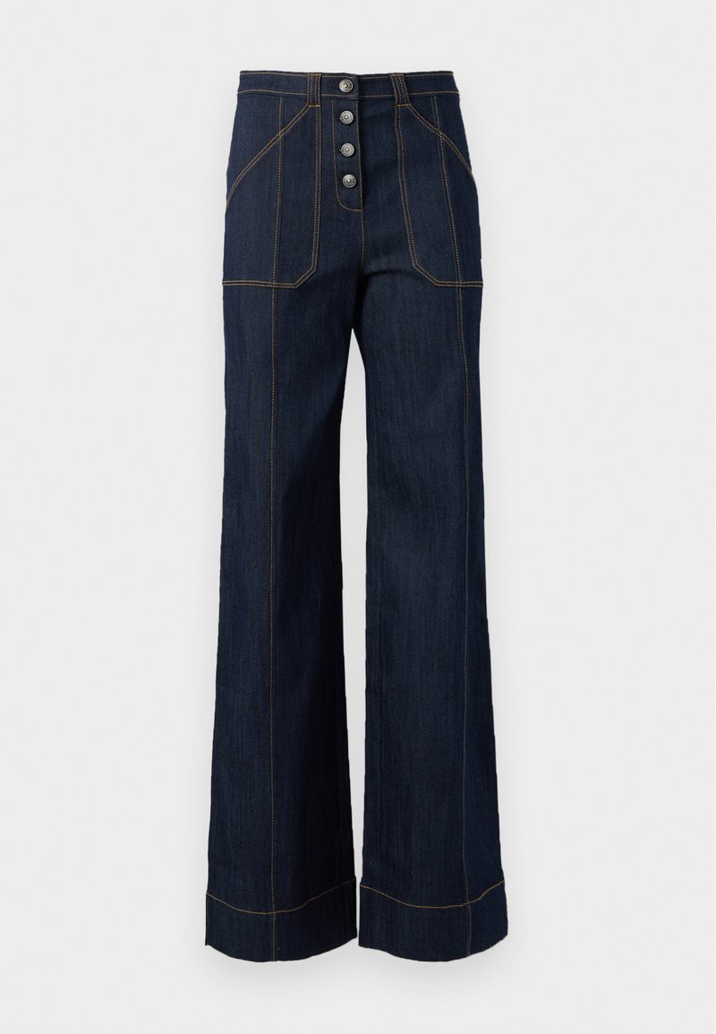 Cinq à Sept Relaxed fit jeans blauw Cinq à Sept Relaxed fit jeans blauw