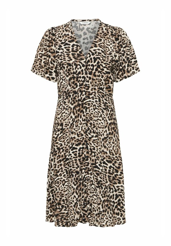 BYMmmjoella - Shirt dress - birch leopard3