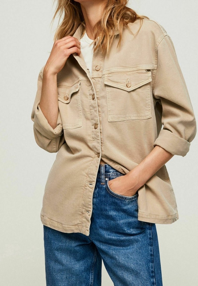 Pepe Jeans Lichte jas - camel