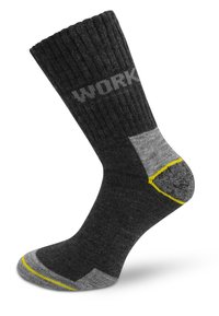Normani WORK WOOL THERMAL 6 PACK - Socken - schwarz/grau/gelb