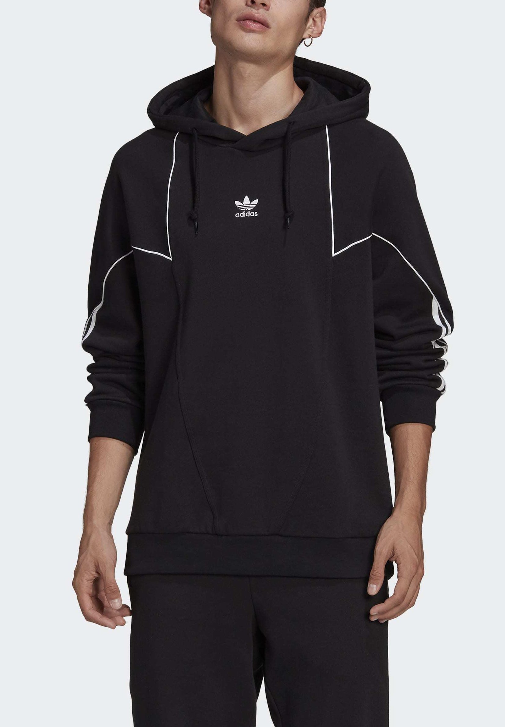 adidas Originals BIG TREFOIL ABSTRACT HOODIE Hoodie adidas Originals BIG TREFOIL HOODIE Hoodie grey Zalando.nl