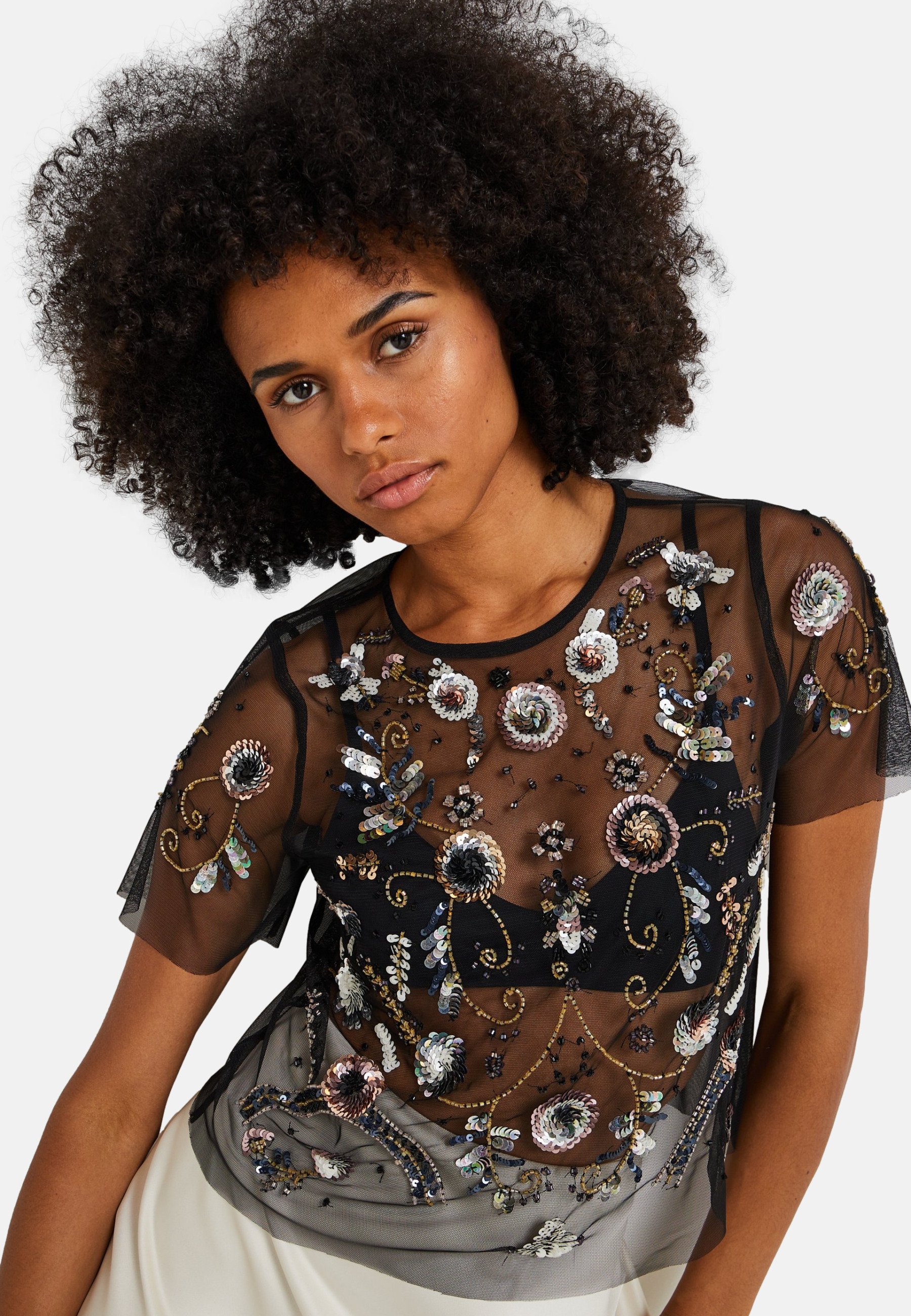Chemisier MONOPRIX Taille 48 – Rouge, Manches Courtes, Polyester (neuf Avec étiquettes)