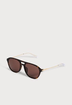 Gucci, Lunettes de soleil - havana/gold-coloured/brown