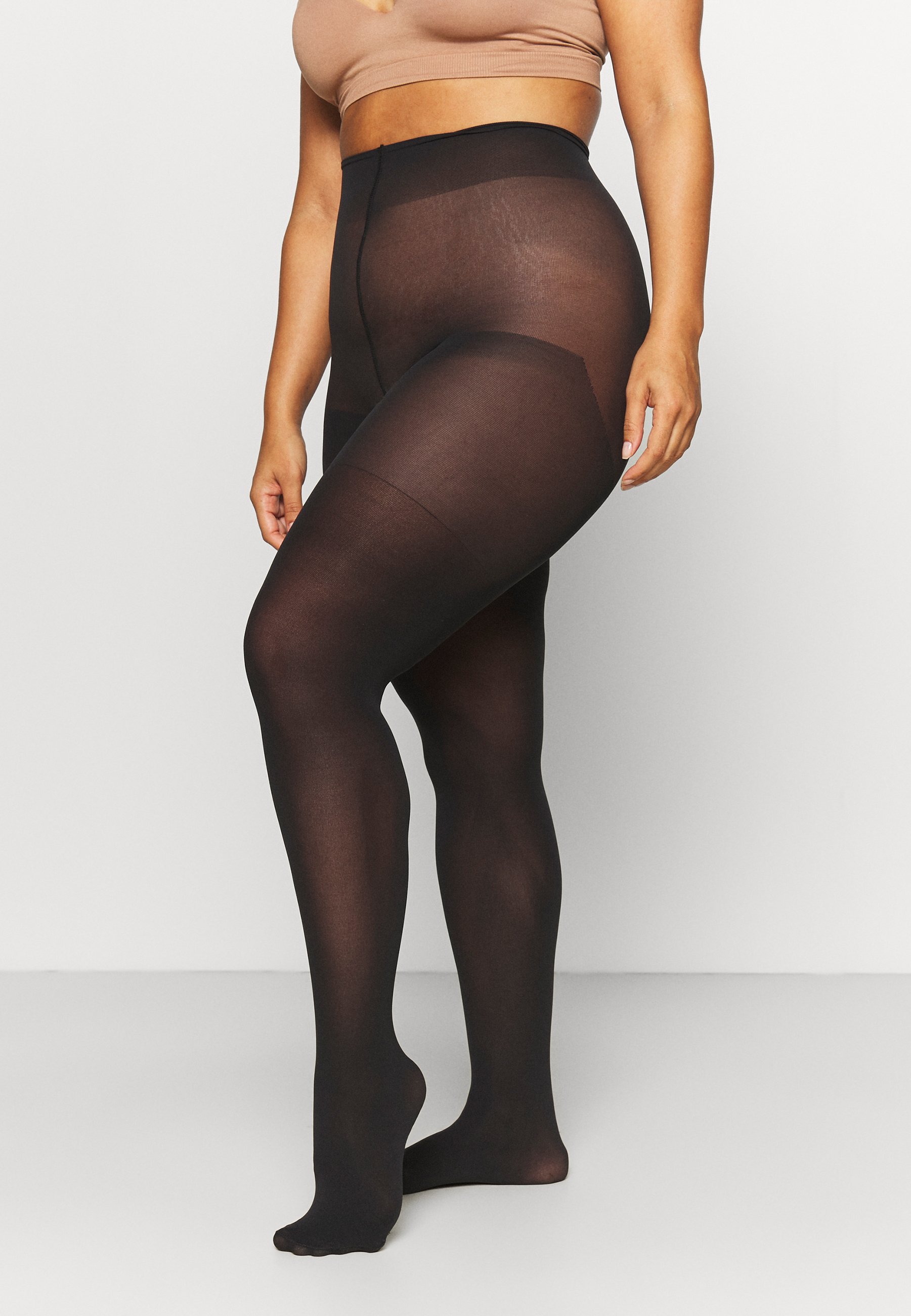 camano ONLINE WOMEN CURVY TIGHTS Tights black Zalando