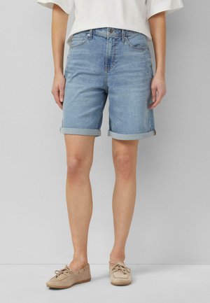 s.Oliver JEANS-HOSE SURI - Short en jean - blau