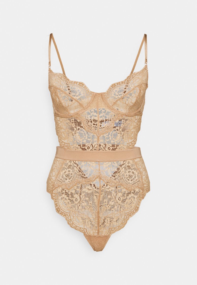 Ann Summers - BIRTHDAY SUIT HOLD ME TIGHT - Bodi - nude, Povećaj