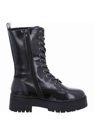 Bullboxer Platform boots - schwarz