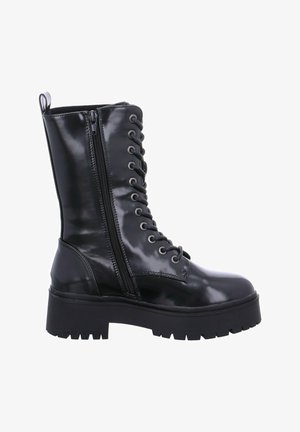 Bullboxer Platform boots - schwarz