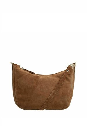 SCHULTER - Cross body bag - taupe
