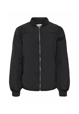 JDY, QUILTED JACKET JDYRAYA QUILTED JACKET - Bombera - black