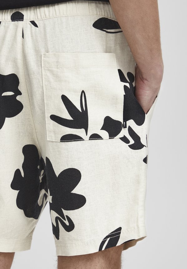 SDFERDIE LINEN MIX - Shorts - oatmeal3