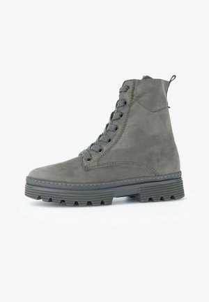 Gabor Comfort, COMBAT - Platform ankle boots - grün