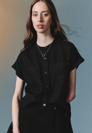 Skjortebluse - black