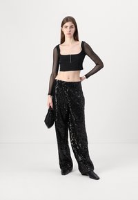 Rouge Edit VIBORYA TROUSER - Kelnės - meteorite