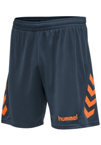 Hummel DUO SET - Shorts - nasturtium/ombre blue