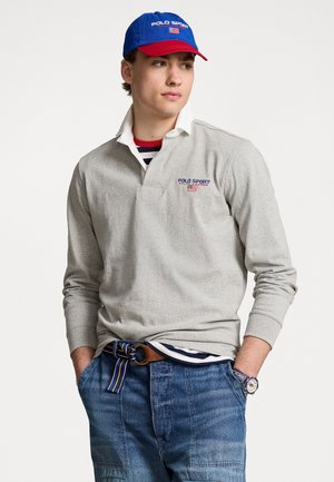 Polo Ralph Lauren CLASSIC FIT POLO SPORT RUGBY SHIRT UNISEX - Long sleeved top - andover heather
