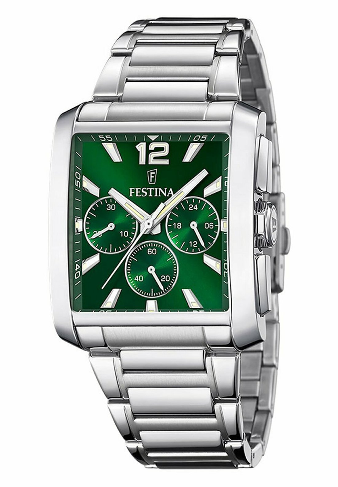 Montre Festina Homme Chrono Bike F20728/2 dorée avec cadran vert