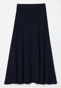 STINA SKIRT - A-linjekjol - navy/black