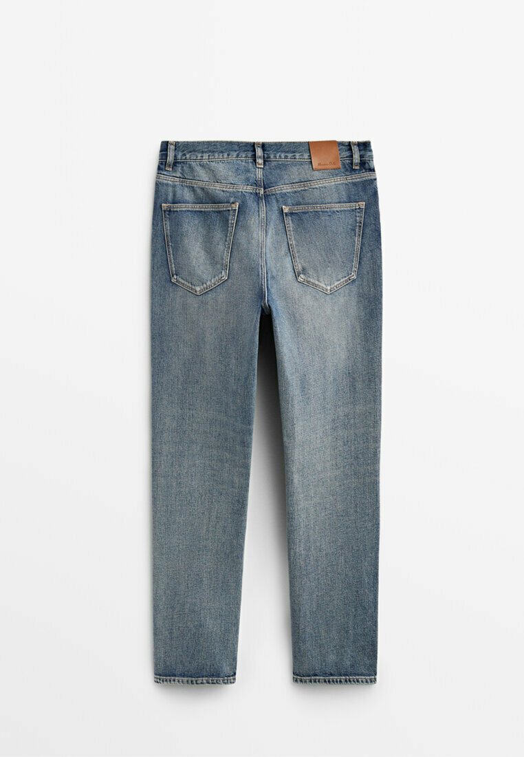 Massimo Dutti Slim fit jeans - dark blue/donkerblauw - Zalando.nl